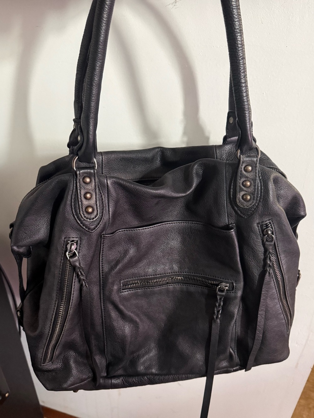 We the free Emerson tote bag in Black